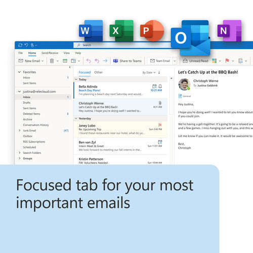 Microsoft Office Home & Business 2024 (PC/Mac) | 1 User | One-time purchase